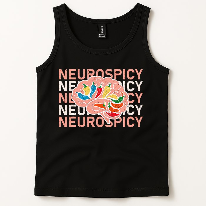 Neurospicy Universe Adhd Autism Awareness And Acceptance Tank Top