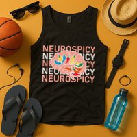Neurospicy Universe Adhd Autism Awareness And Acceptance Tank Top