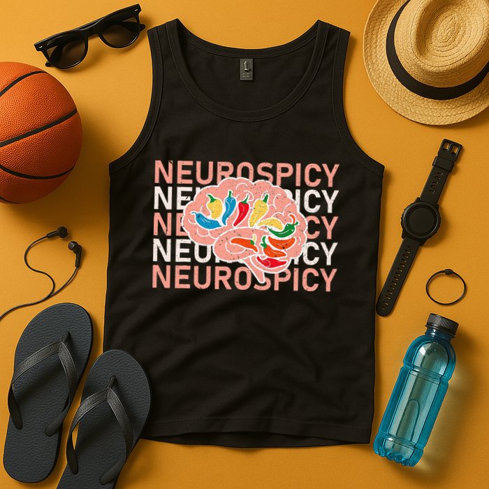 Neurospicy Universe Adhd Autism Awareness And Acceptance Tank Top