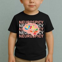 Neurospicy Universe Adhd Autism Awareness And Acceptance Toddler T-Shirt