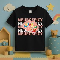 Neurospicy Universe Adhd Autism Awareness And Acceptance Toddler T-Shirt