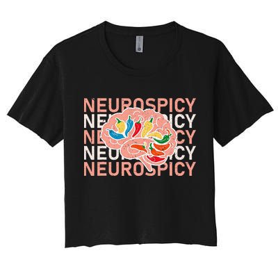 Neurospicy Universe Adhd Autism Awareness And Acceptance Crop Top