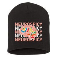 Neurospicy Universe Adhd Autism Awareness And Acceptance Short Acrylic Beanie