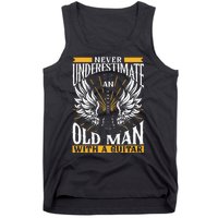 Never Underestimate An Old Man With A Guitar Guitars Guitar Tank Top