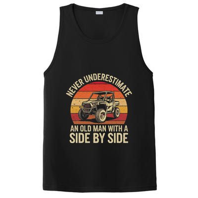 Never Underestimate An Old Man With A Side By Side Vintage PosiCharge Competitor Tank