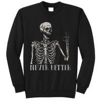 Never Underestimate An Old Man With A Guitar Acoustic Player Sweatshirt