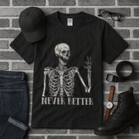 Never Underestimate An Old Man With A Guitar Acoustic Player Tall T-Shirt