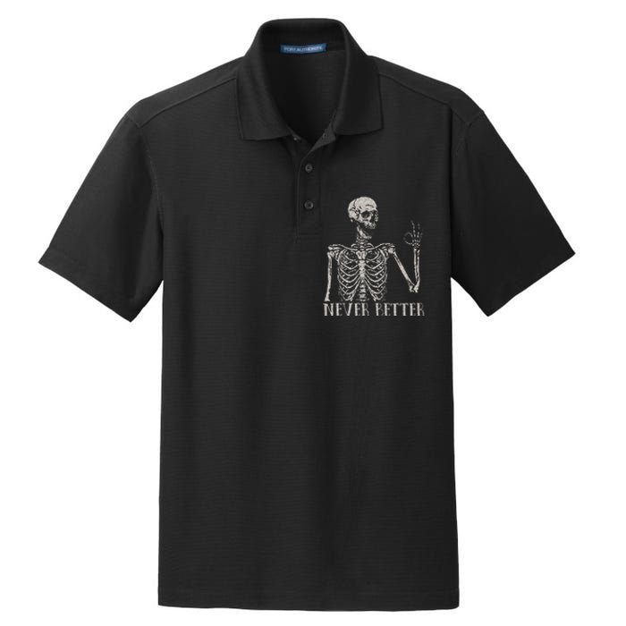 Never Underestimate An Old Man With A Guitar Acoustic Player Dry Zone Grid Polo