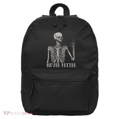 Never Underestimate An Old Man With A Guitar Acoustic Player 16 in Basic Backpack