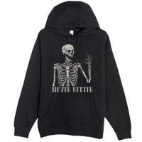 Never Underestimate An Old Man With A Guitar Acoustic Player Premium Pullover Hoodie
