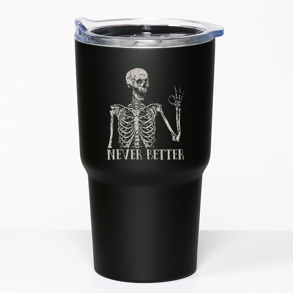 Never Underestimate An Old Man With A Guitar Acoustic Player Tumbler