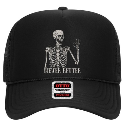 Never Underestimate An Old Man With A Guitar Acoustic Player Trucker Hat