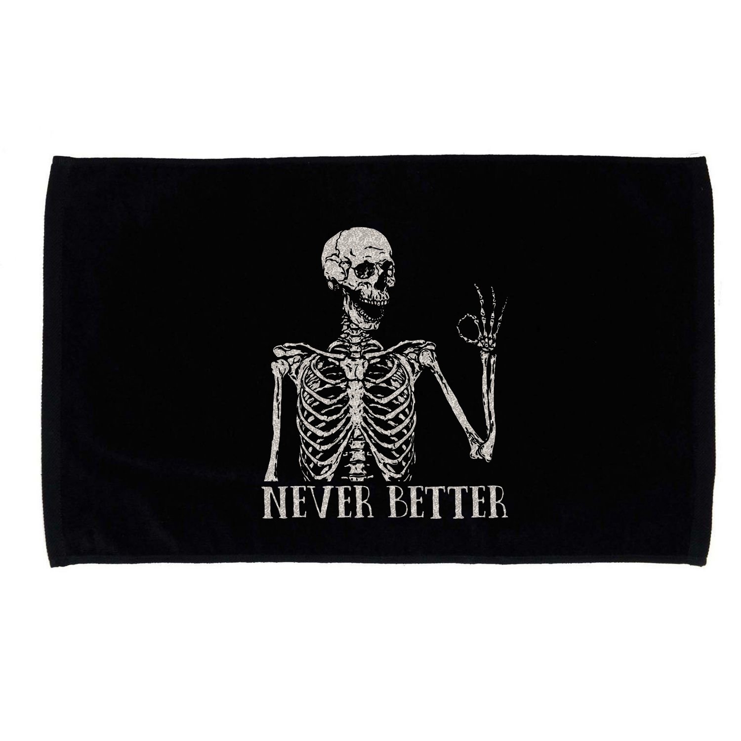 Never Underestimate An Old Man With A Guitar Acoustic Player Microfiber Hand Towel
