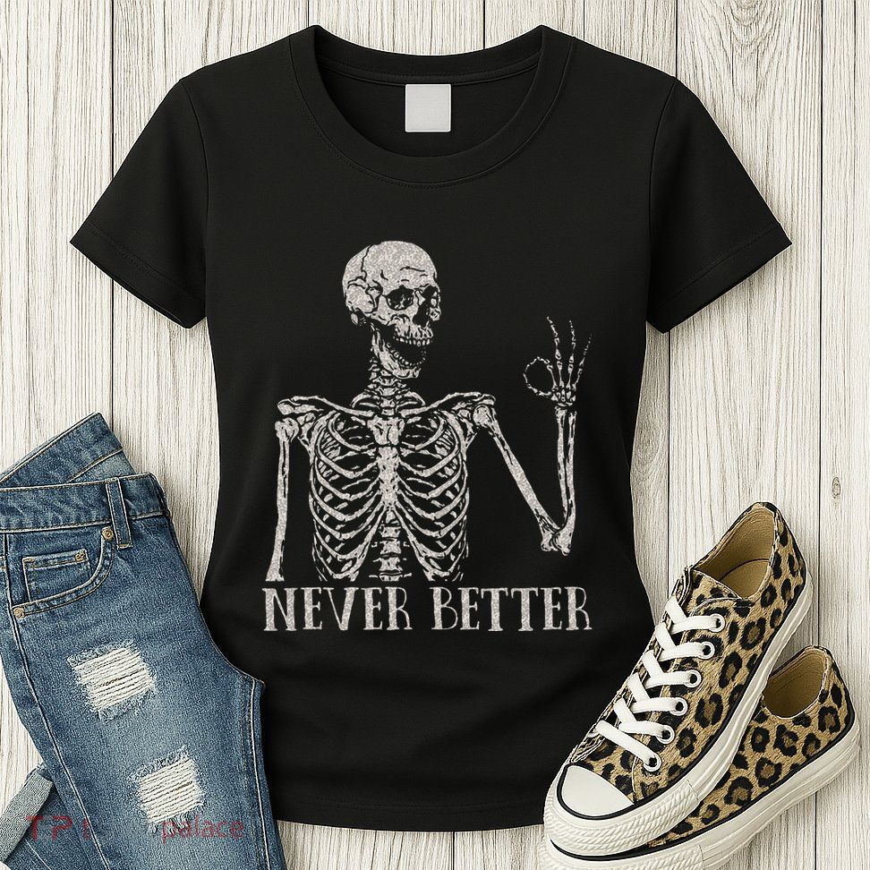 Never Underestimate An Old Man With A Guitar Acoustic Player Womens T-Shirt