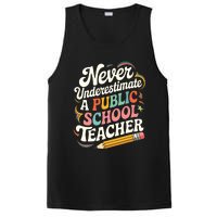 Never Underestimate A Public School Teacher Public Education PosiCharge Competitor Tank