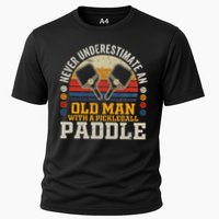 Never Underestimate An Old Man With A Pickleball Paddle Performance Shirt