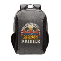 Never Underestimate An Old Man With A Pickleball Paddle Vector Backpack