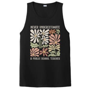 Never Underestimate A Public School Teacher Tim Walz Kamala PosiCharge Competitor Tank