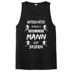 Never Underestimate An Old On Ski Apres Skis Gift PosiCharge Competitor Tank