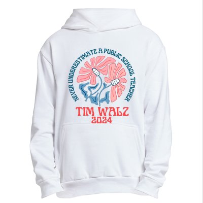 Never Underestimate A Public School Teacher Urban Pullover Hoodie