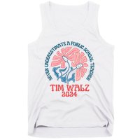 Never Underestimate A Public School Teacher Tank Top