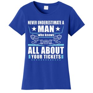 Never Underestimate An Insurance Agent Funny Gift Women's T-Shirt