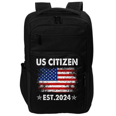 New Us Citizen Est 2024 American Immigrant Citizenship Gifts Impact Tech Backpack