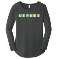 Nerdy Unit Circle Trigonometry Calculus Math Teacher Geek Women's Perfect Tri Tunic Long Sleeve Shirt