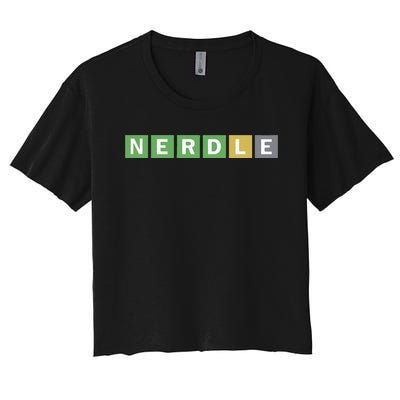 Nerdy Unit Circle Trigonometry Calculus Math Teacher Geek Women's Crop Top Tee