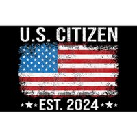 New Us Citizen Est 2024 American Immigrant Citizenship Bumper Sticker