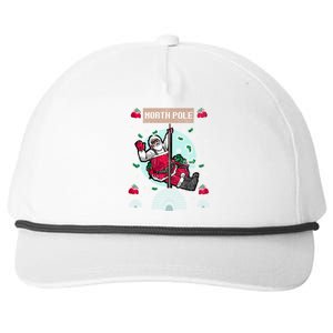 Naughty Ugly Christmas Sweater Gift Snapback Five-Panel Rope Hat