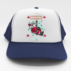 Naughty Ugly Christmas Sweater Gift Trucker Hat