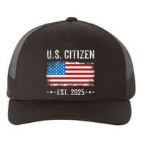 New Us Citizen Est 2025 American Immigrant Citizenship Yupoong Adult 5-Panel Trucker Hat