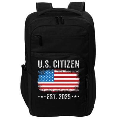 New Us Citizen Est 2025 American Immigrant Citizenship Impact Tech Backpack