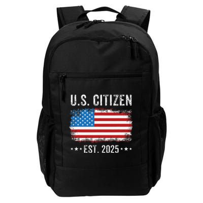 New Us Citizen Est 2025 American Immigrant Citizenship Daily Commute Backpack