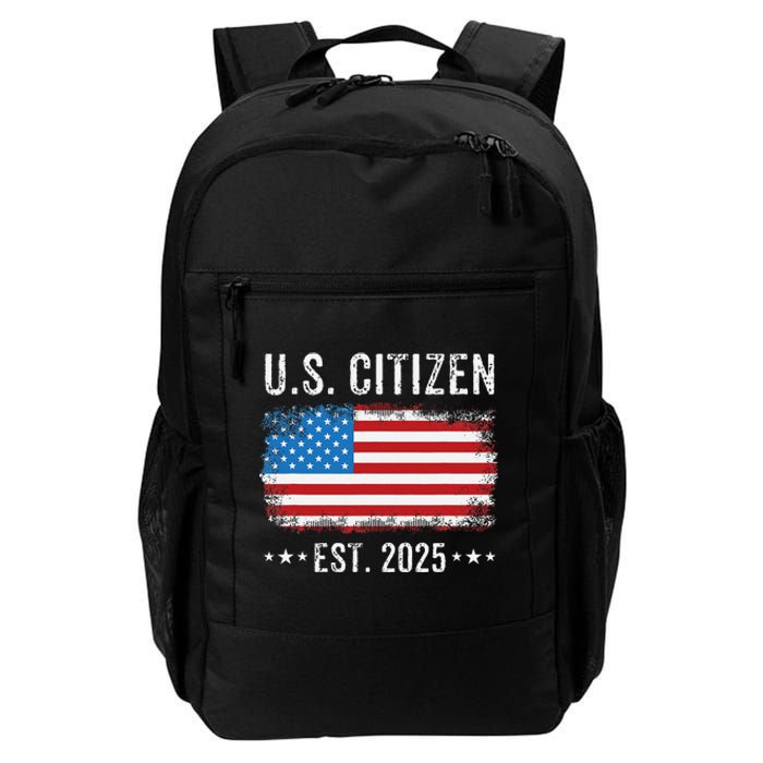 New Us Citizen Est 2025 American Immigrant Citizenship Daily Commute Backpack