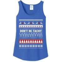 Nurse Ugly Christmas DonT Be Tachy Cool Gift Ladies Essential Tank