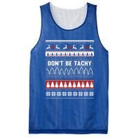 Nurse Ugly Christmas DonT Be Tachy Cool Gift Mesh Reversible Basketball Jersey Tank