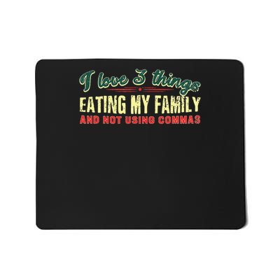 Not Using Commas Funny Error For Grammar Nerds Mousepad