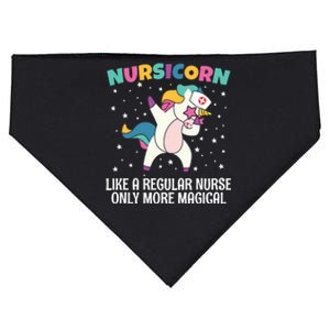 Nursicorn Unicorn Dabbing Nursicorn Dabbing Lovers Funny Gift USA-Made Doggie Bandana