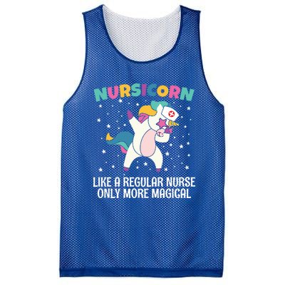 Nursicorn Unicorn Dabbing Nursicorn Dabbing Lovers Funny Gift Mesh Reversible Basketball Jersey Tank