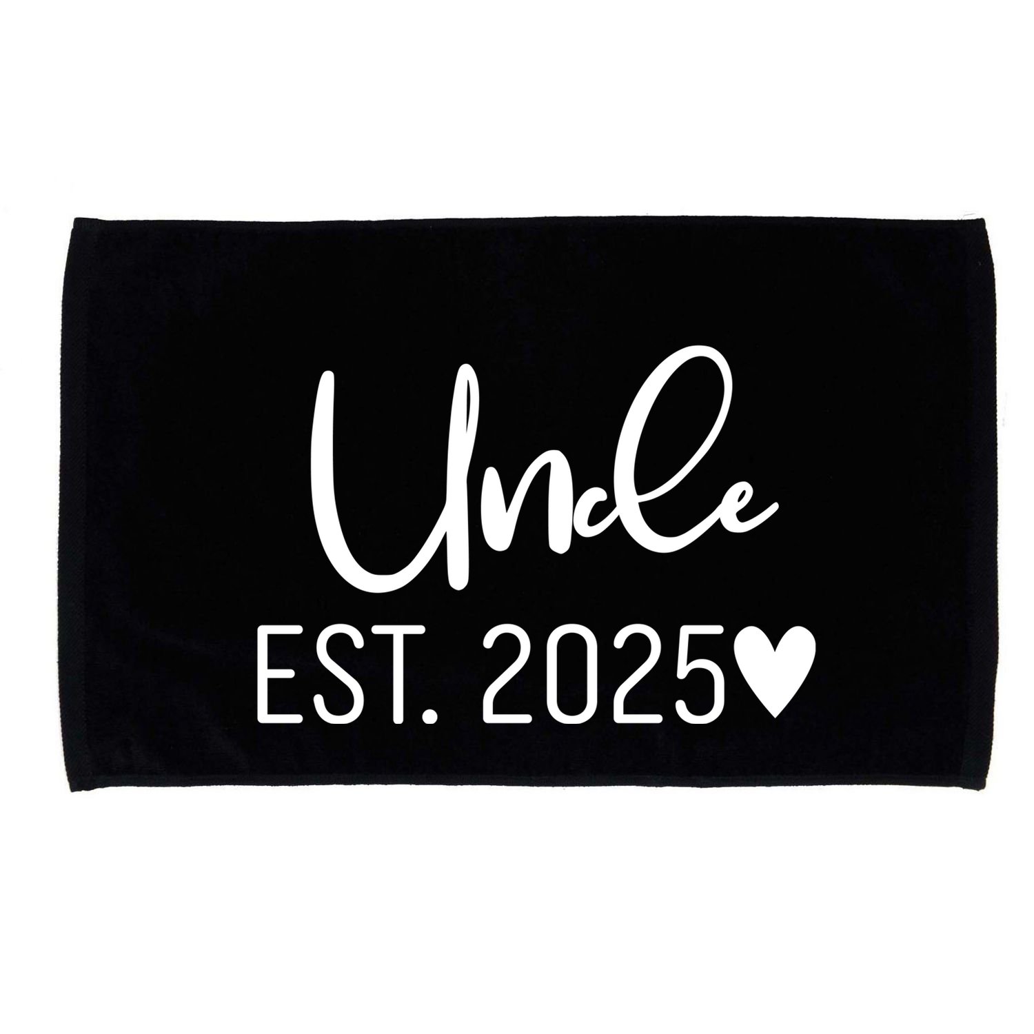 New Uncle Est. 2025 Microfiber Hand Towel