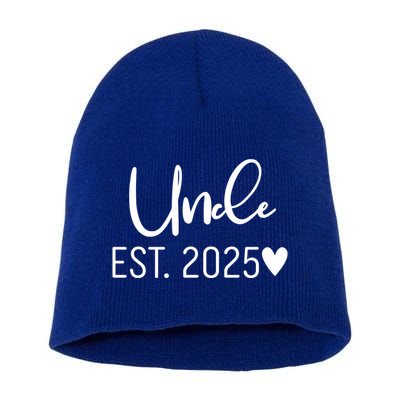 New Uncle Est. 2025 Short Acrylic Beanie