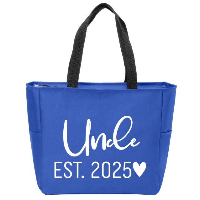 New Uncle Est. 2025 Zip Tote Bag
