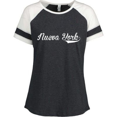 Nueva York Enza Ladies Jersey Colorblock Tee