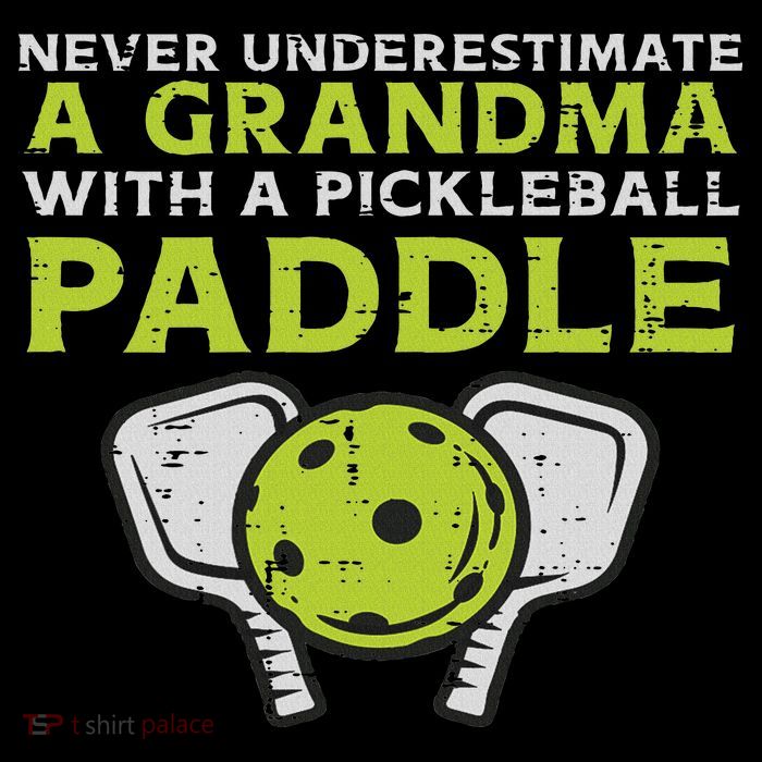 Never Underestimate Grandma With Pickleball Paddle Women Wool Snapback Cap