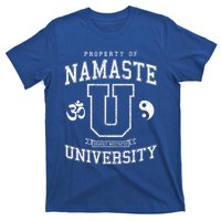 Namaste University Heavily Meditated Yoga Vintage Varsity Meaningful Gift T-Shirt