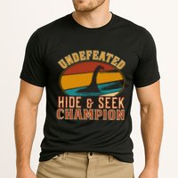 Nessie Undefeated Hide And Seek Champion Funny Nessie Performance Shirt