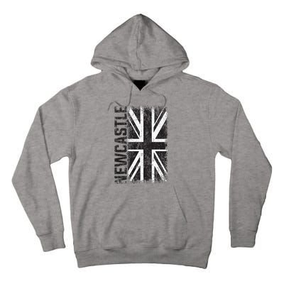 Newcastle United Kingdom British Flag Vintage Souvenir Tall Hoodie