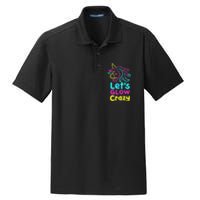 Neon Unicorn Lets Glow Crazy Retro 80s Group Party Squad Dry Zone Grid Polo